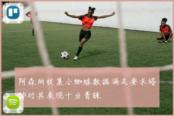 阿森纳收集小蜘蛛数据满足要求塔帅对其表现十分青睐